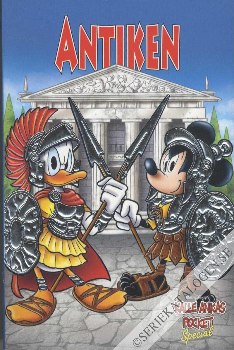 Framsida på Kalle Ankas pocket special Antiken (2019)