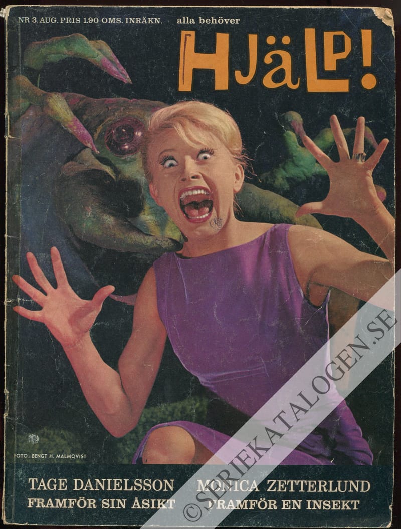 Framsida på Hjälp! #3 (1962)