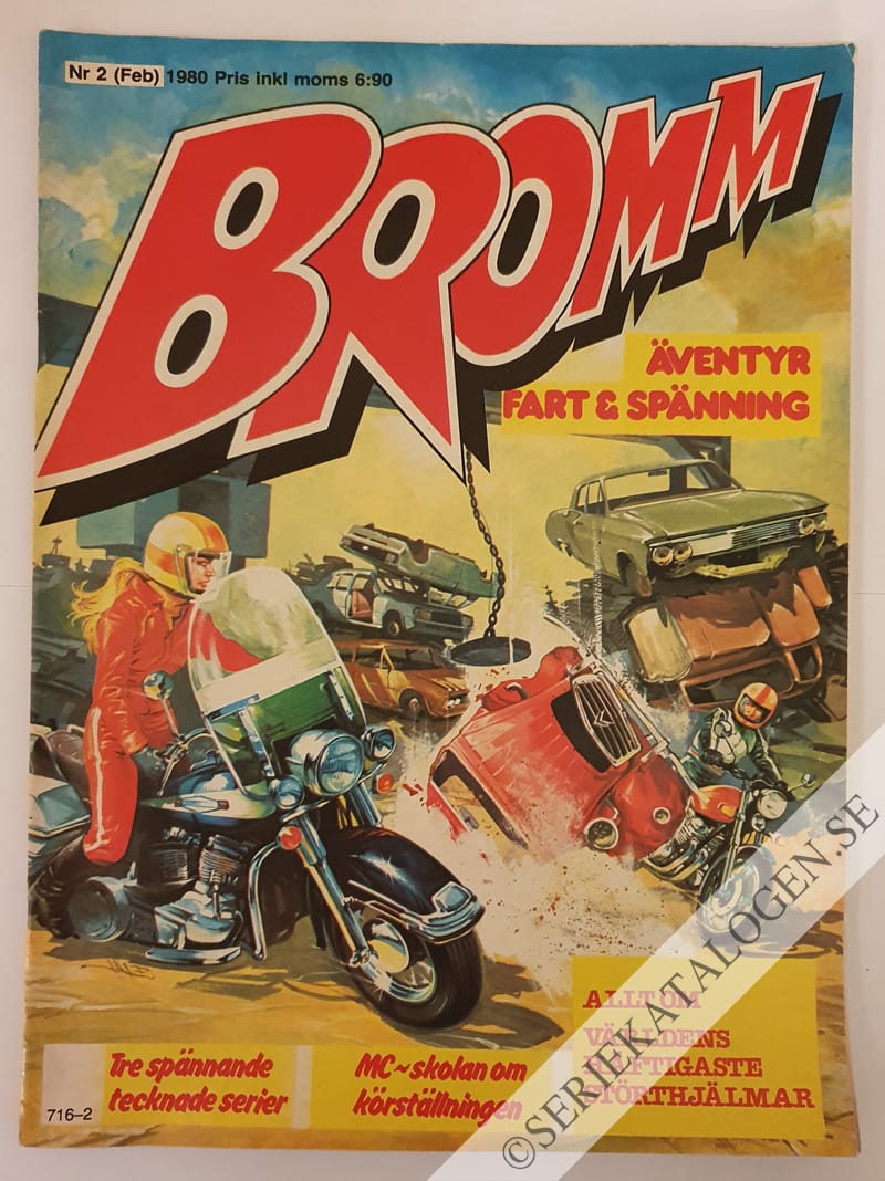 Framsida på Broomm #2 (1980)