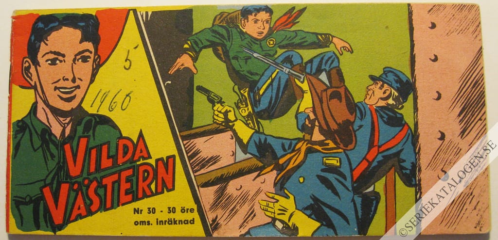Framsida på Vilda Västern #30 (1960)