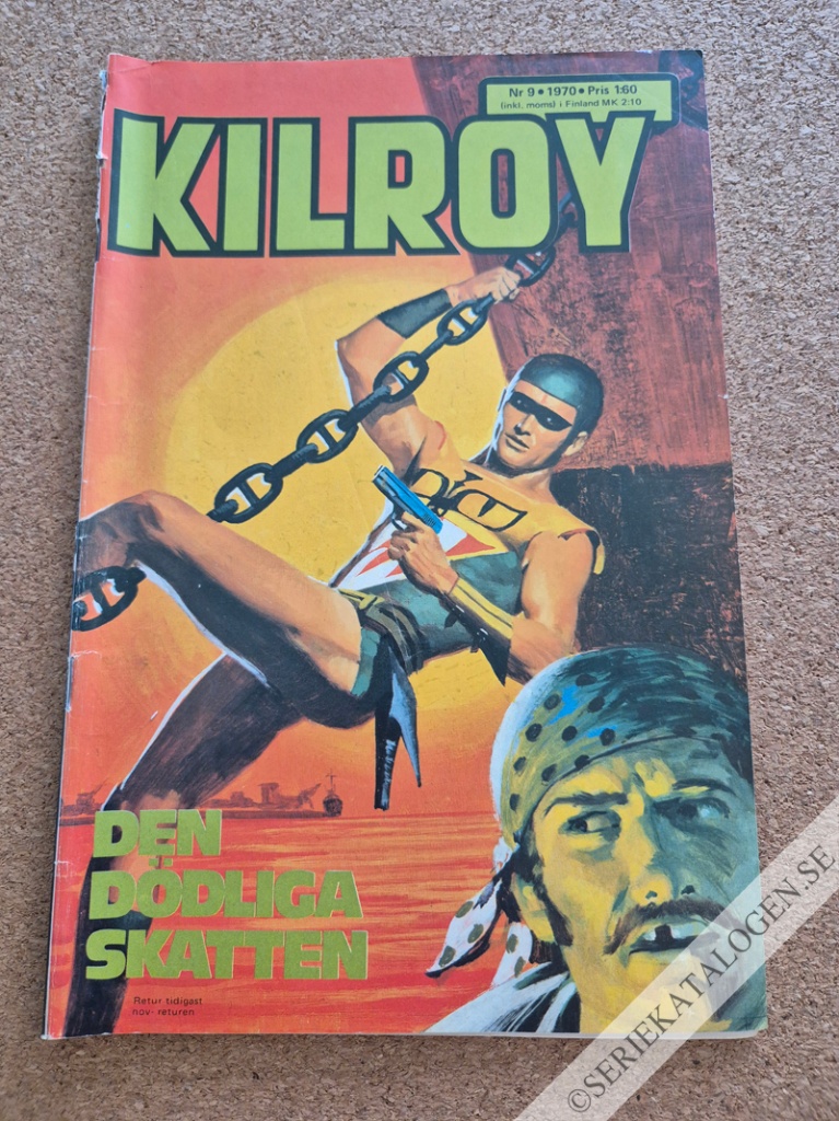 Framsida på Kilroy #9 (1970)