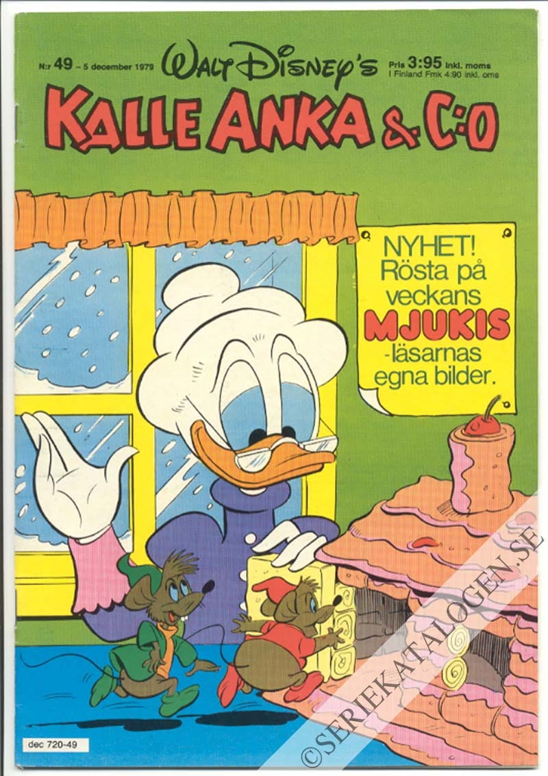 Framsida på Kalle Anka & C:o #49 (1979)