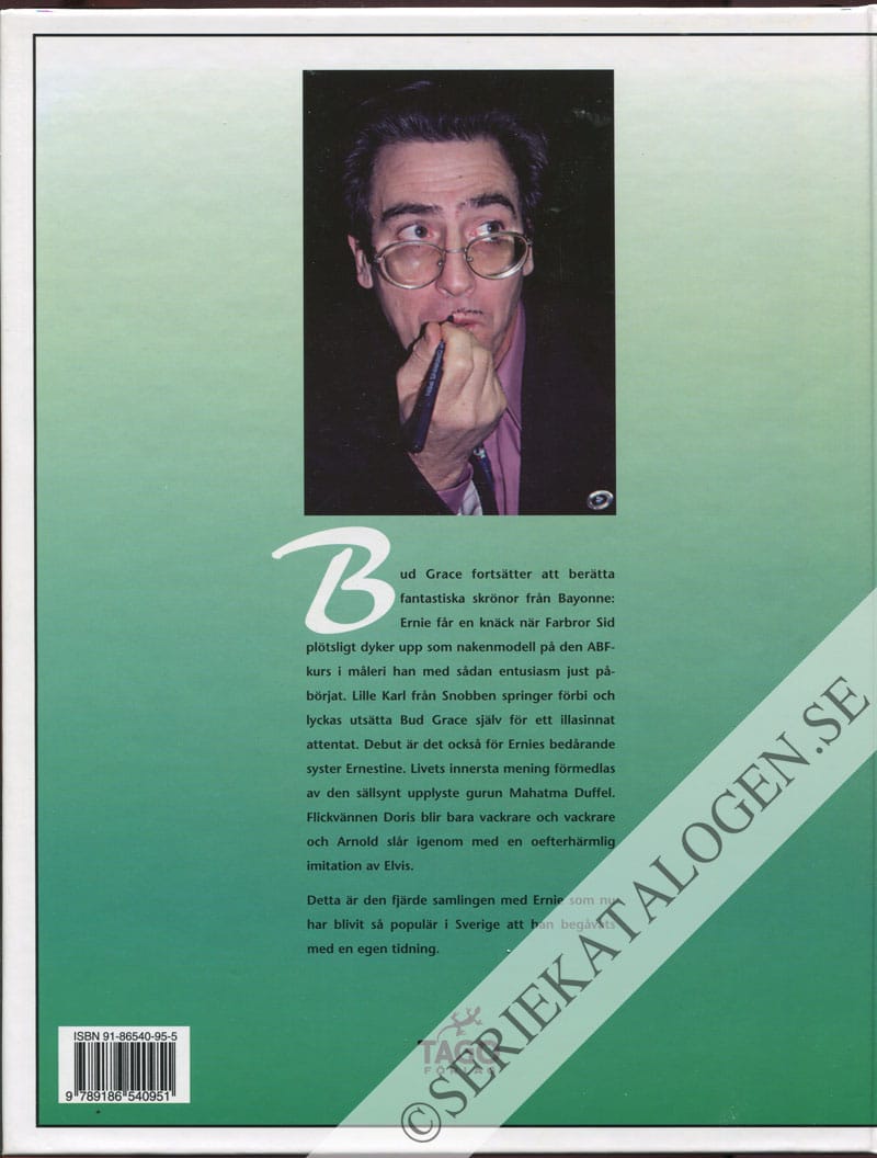 Baksida på Utan brallor i Bayonne (1996)