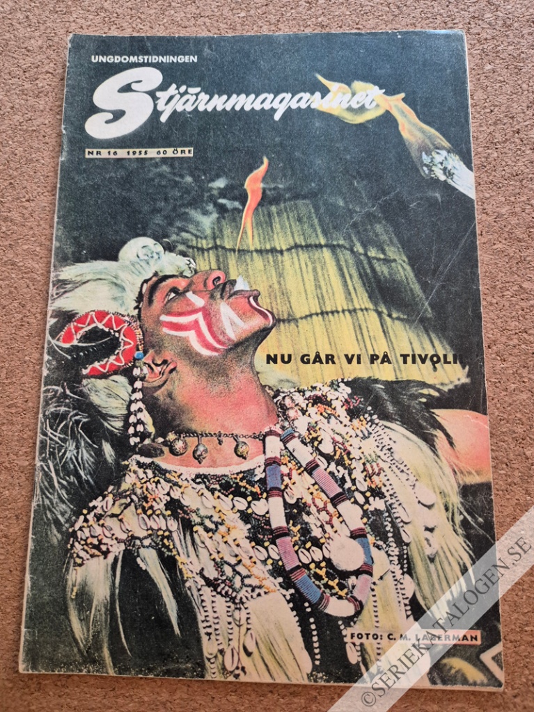Framsida på Stjärnmagasinet #16 (1955)