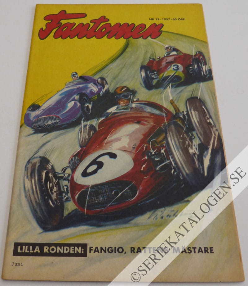 Framsida på Fantomen #12 (1957)