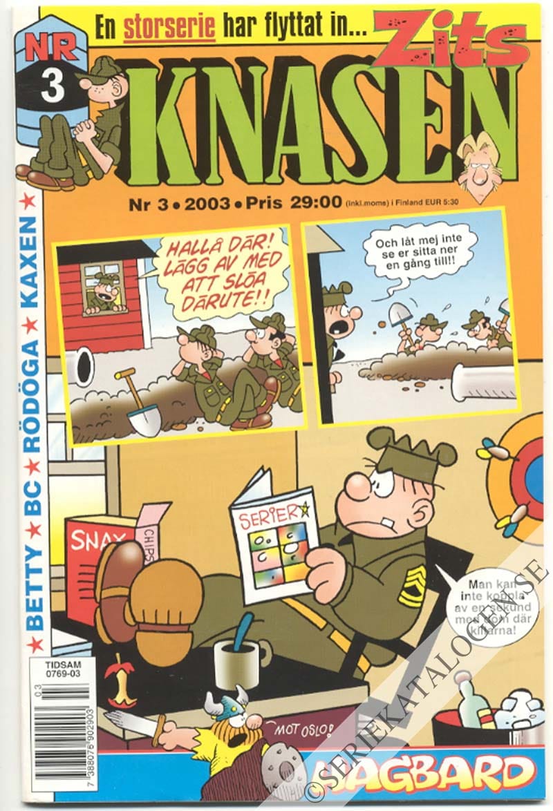 Framsida på Knasen #3 (2003)