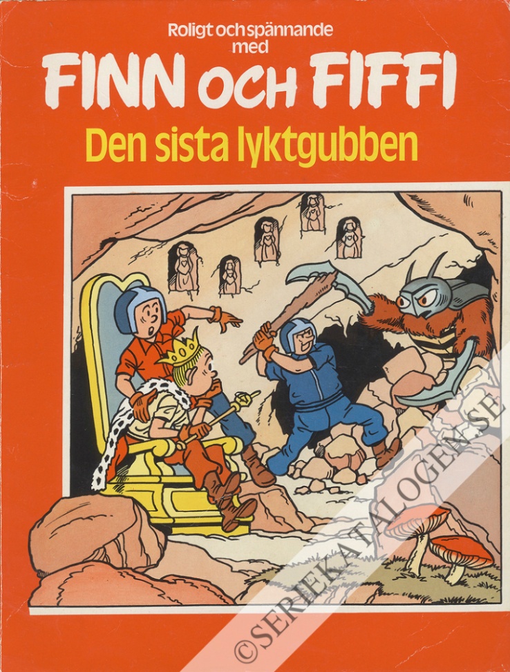 Framsida på Finn och Fiffi #59 - Den sista lyktgubben (1979)