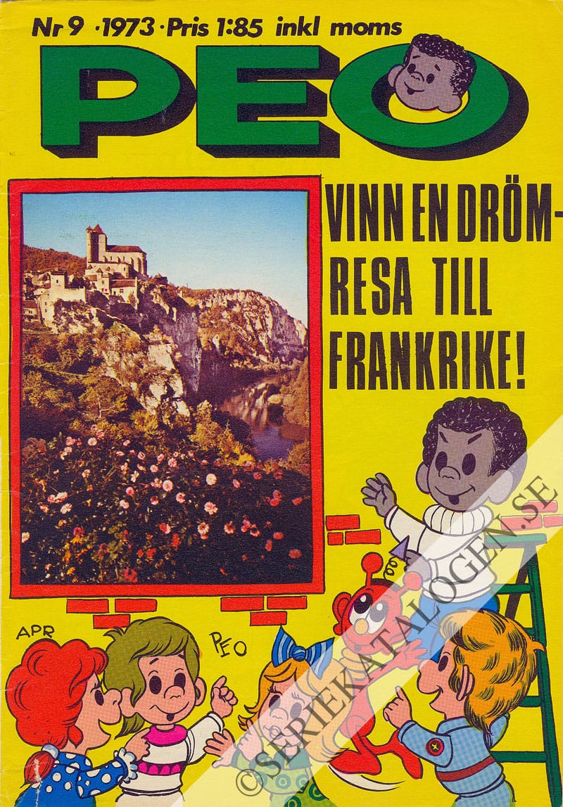 Framsida på Peo #9 (1973)