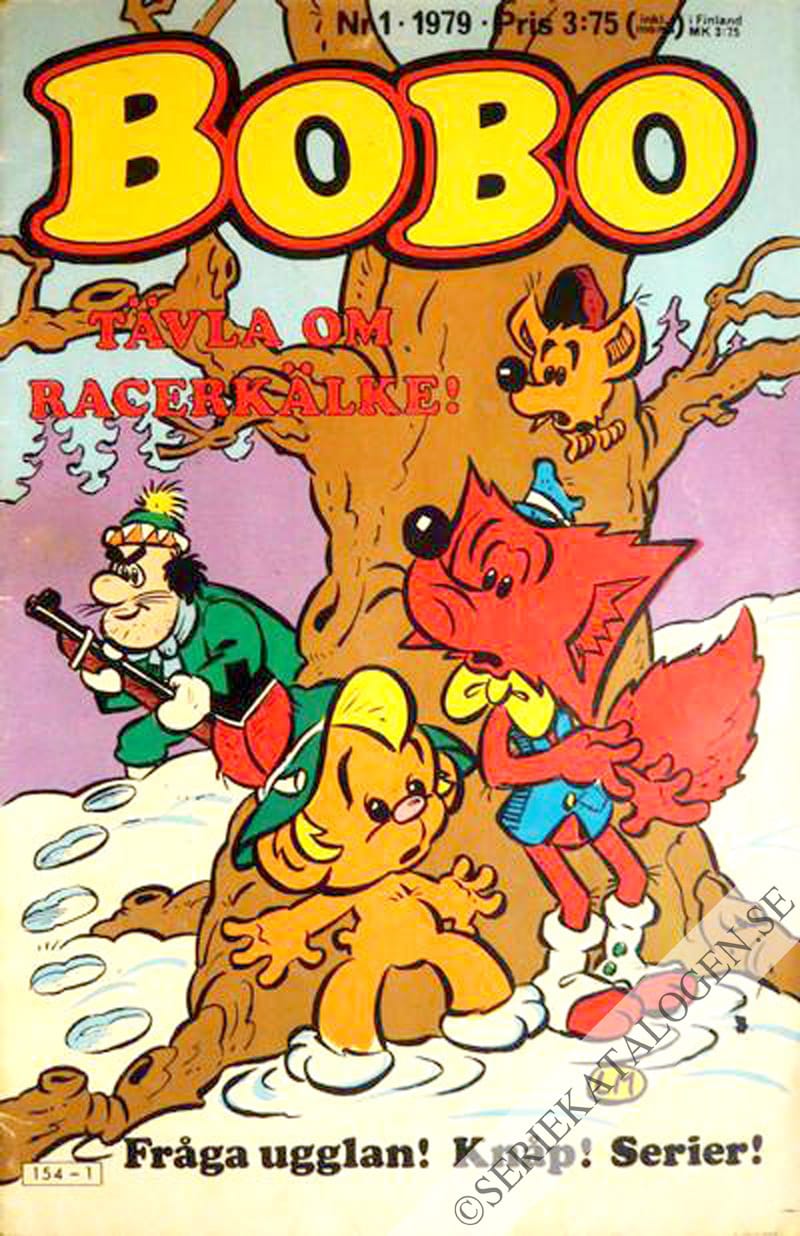 Framsida på Bobo #1 (1979)