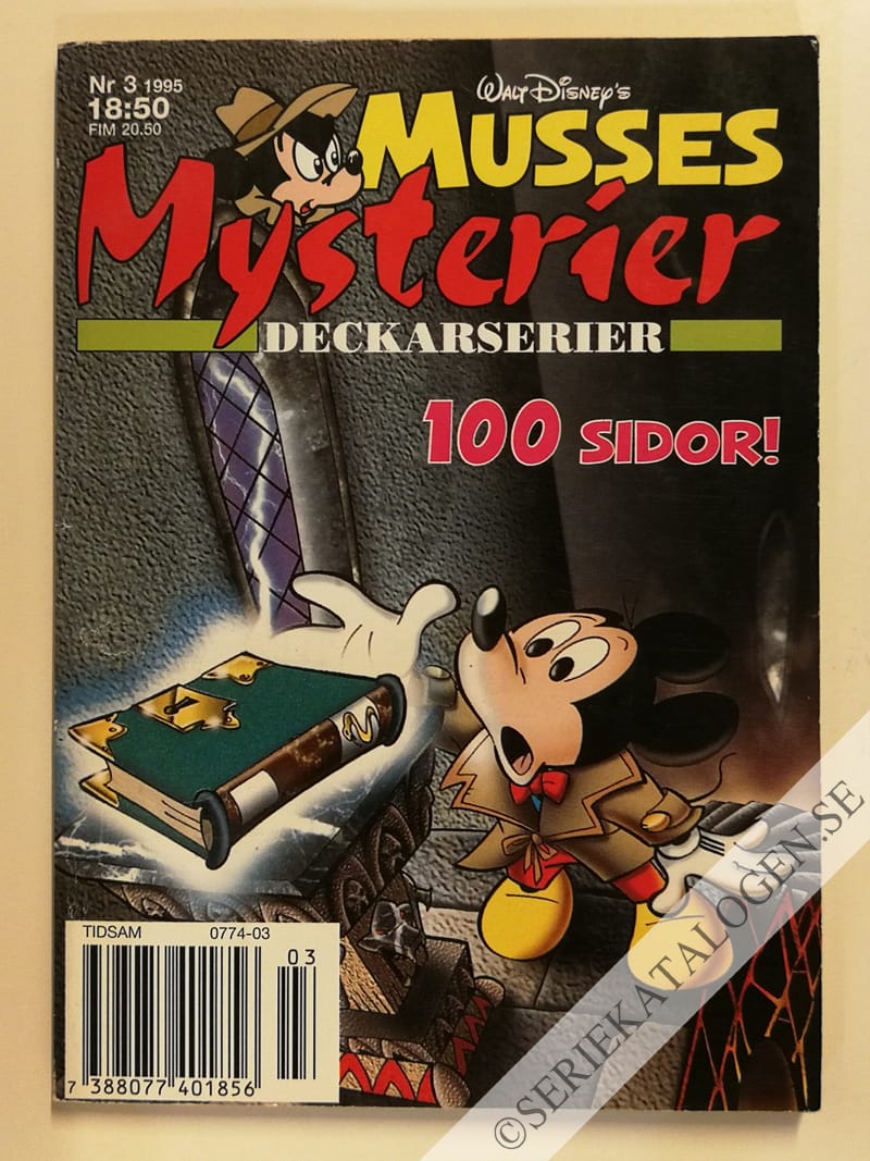 Framsida på Musses mysterier #3 (1995)
