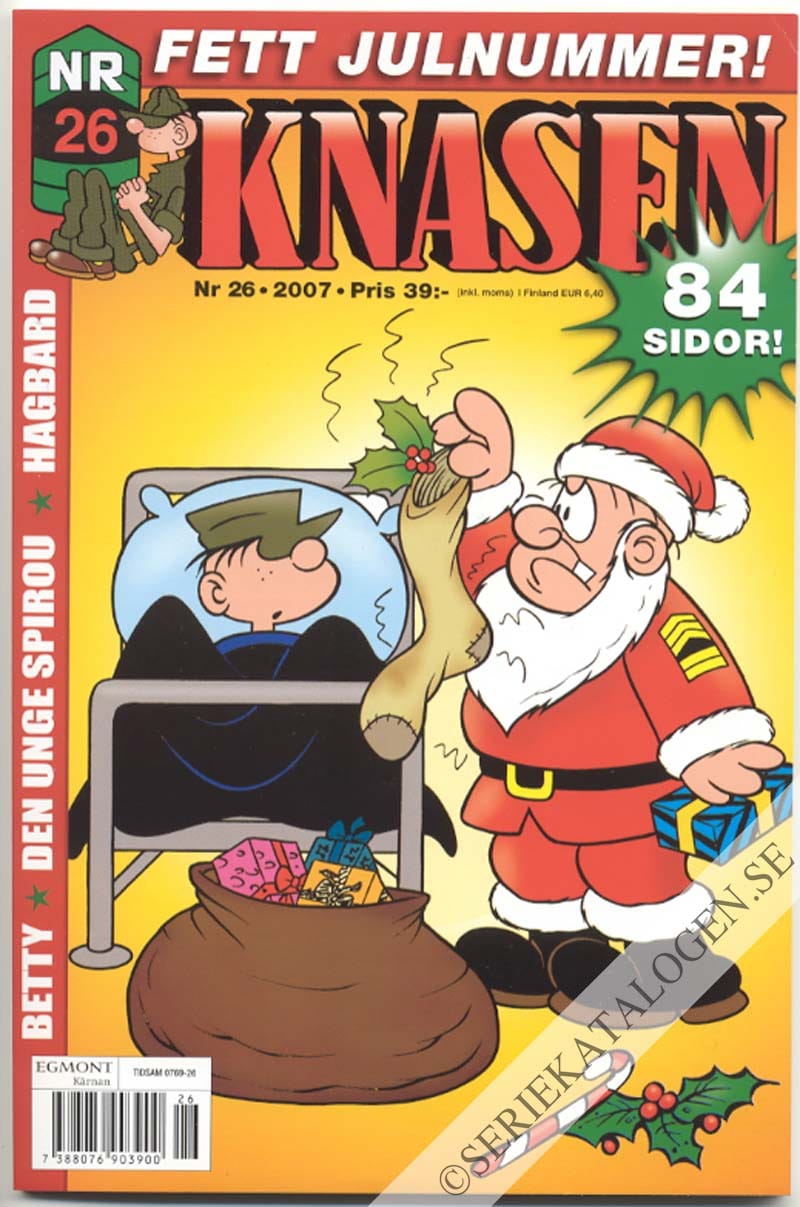 Framsida på Knasen #26 (2007)