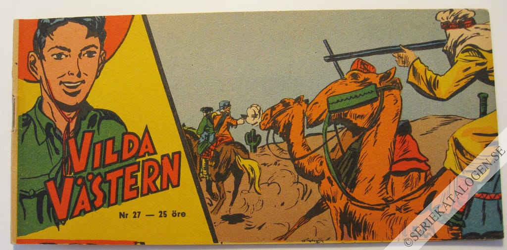 Framsida på Vilda Västern #27 (1958)