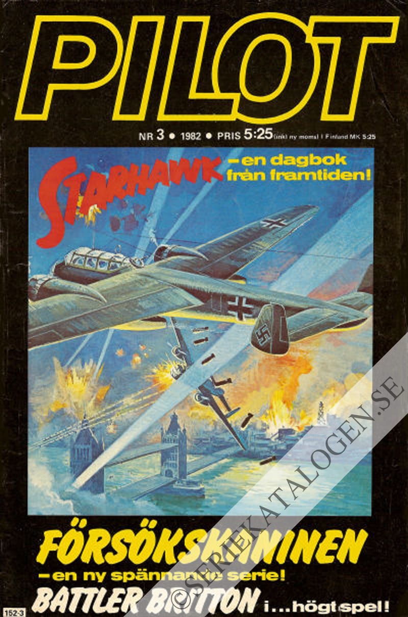 Framsida på Pilot-22 #3 (1982)