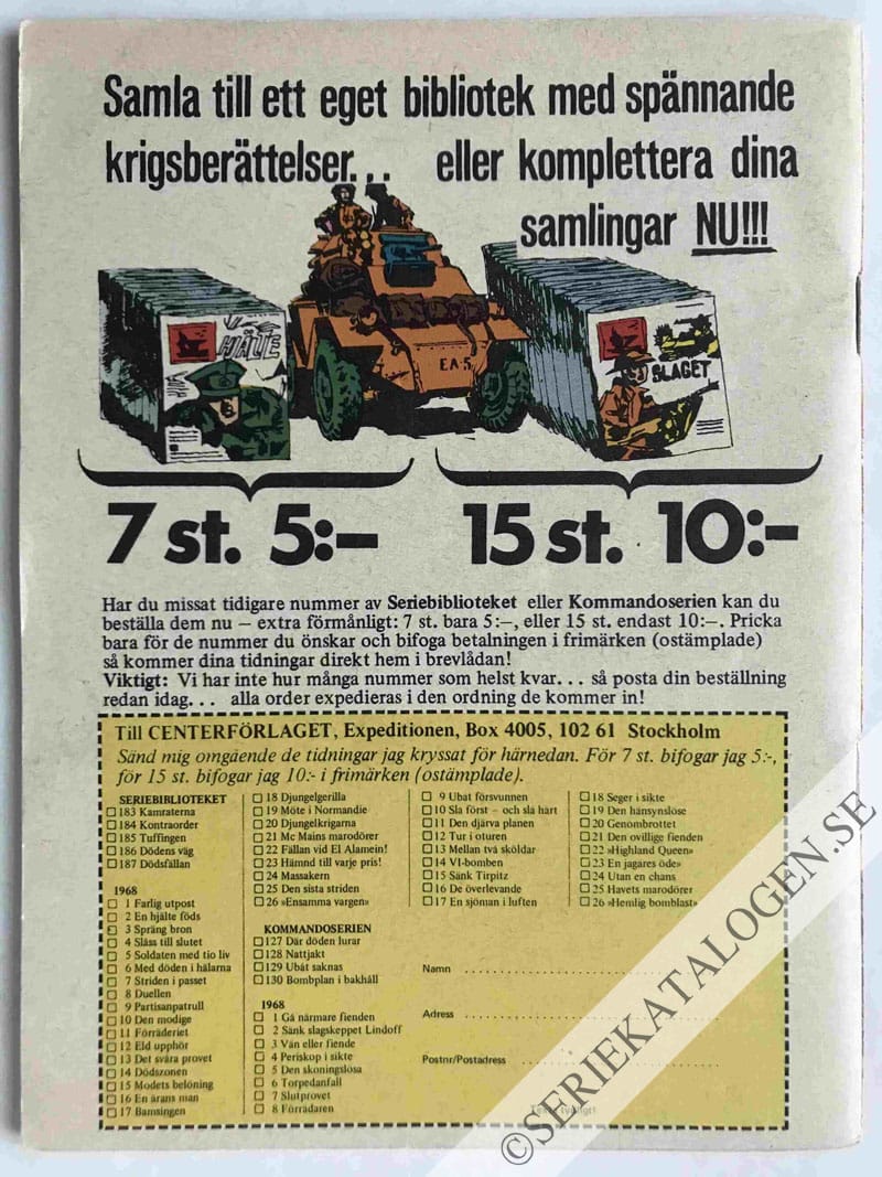Baksida på Marodören (1969)