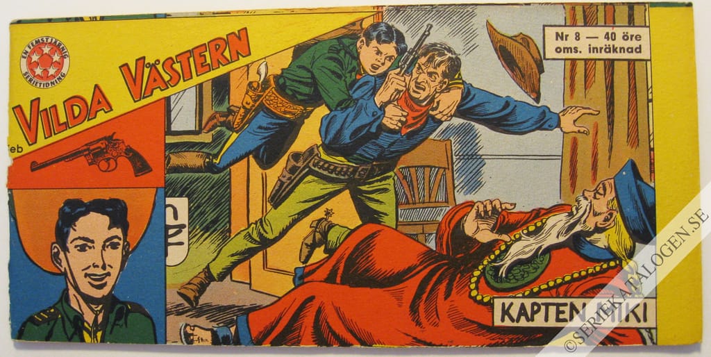 Framsida på Vilda Västern #8 (1966)