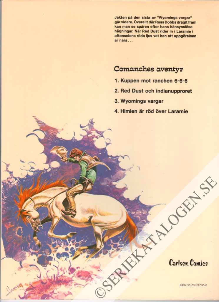 Baksida på Himlen är röd över Laramie (1981)