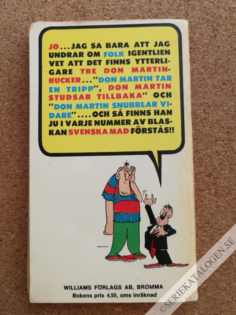 Baksida på Don Martin kör hårt! (1967)