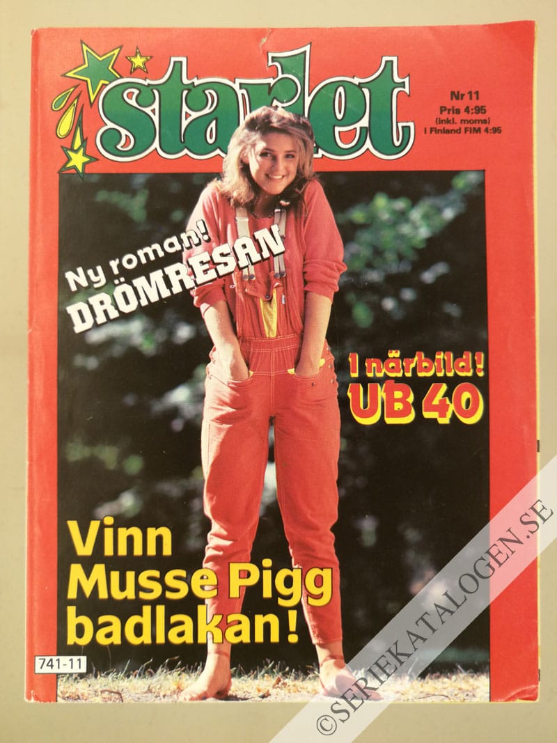 Framsida på Starlet #11 (1984)