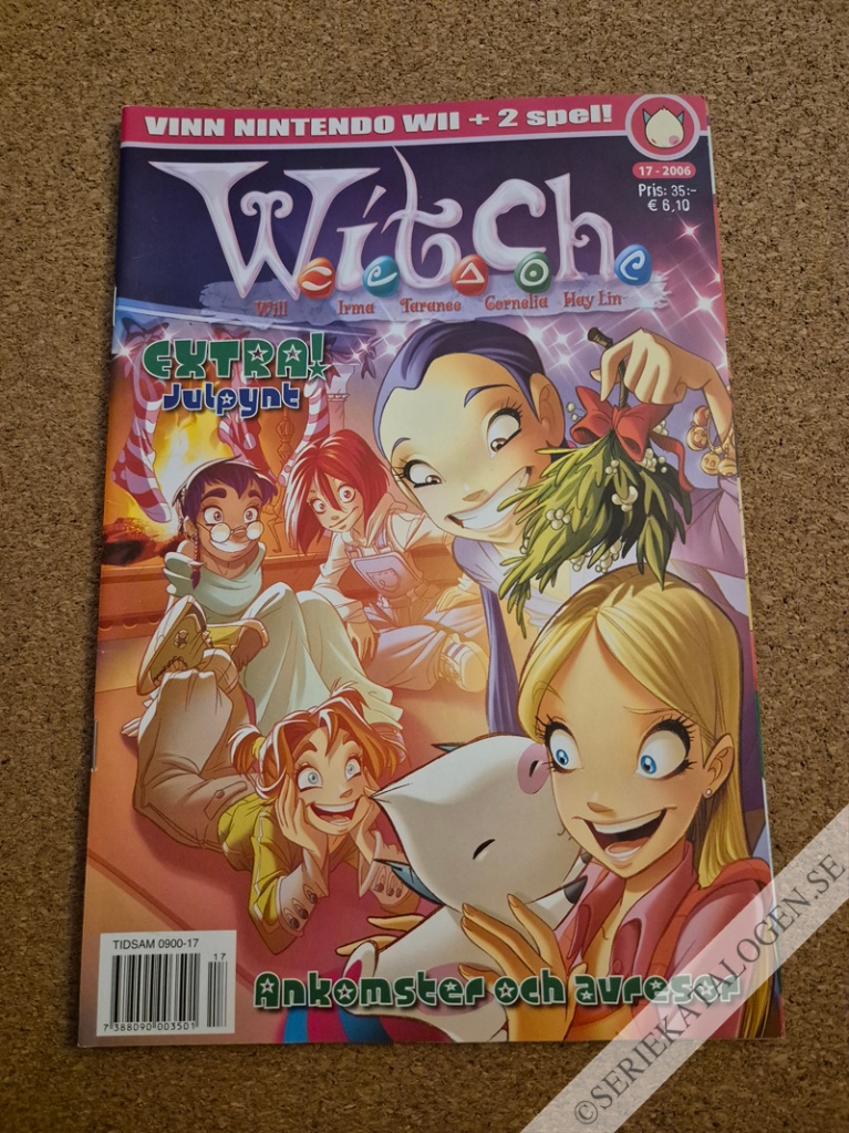 Framsida på W.i.t.c.h. #17 (2006)