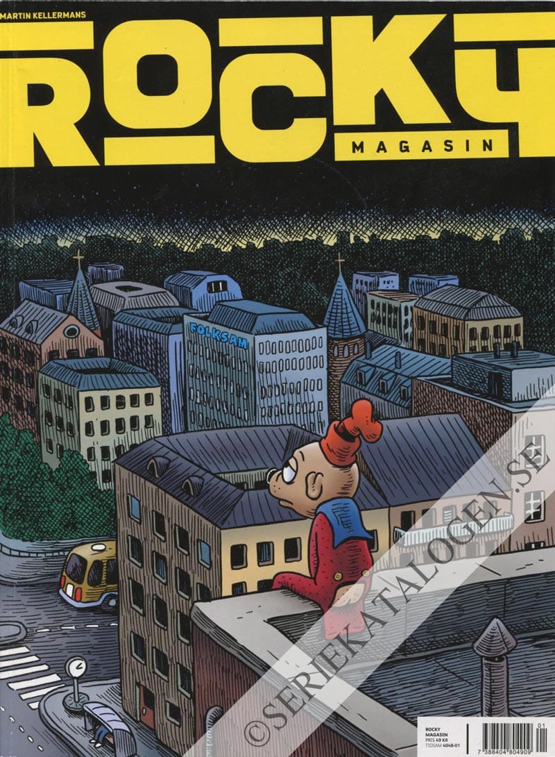 Framsida på Martin Kellermans Rocky #8 (2009)