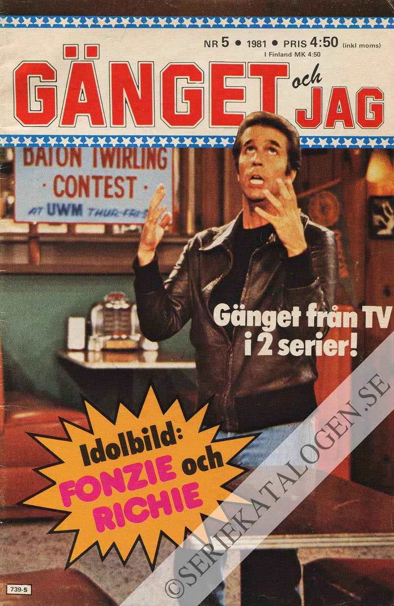 Framsida på Gänget och jag #5 (1981)