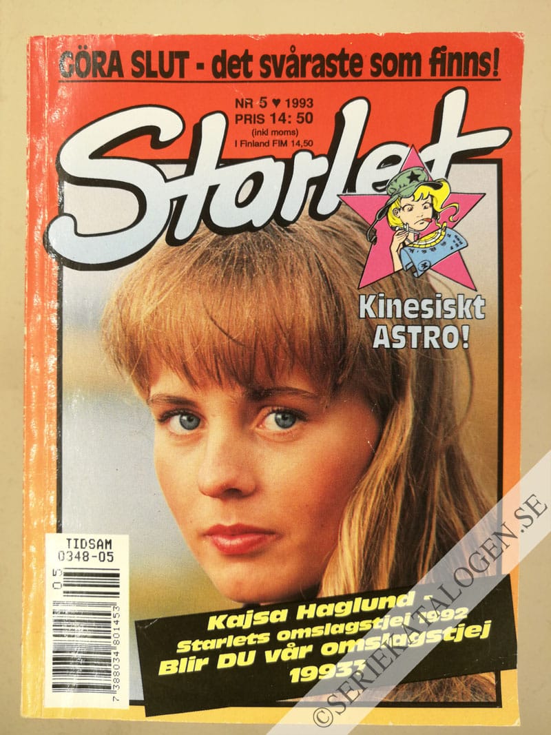 Framsida på Starlet #5 (1993)