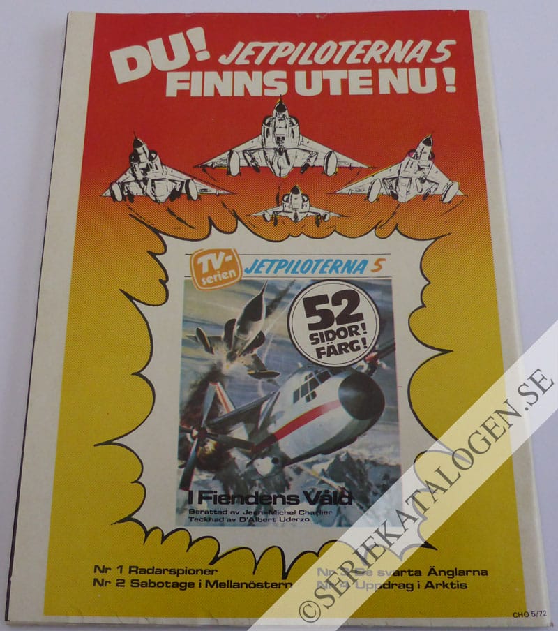 Baksida på Ett djävulskt pris (1972)