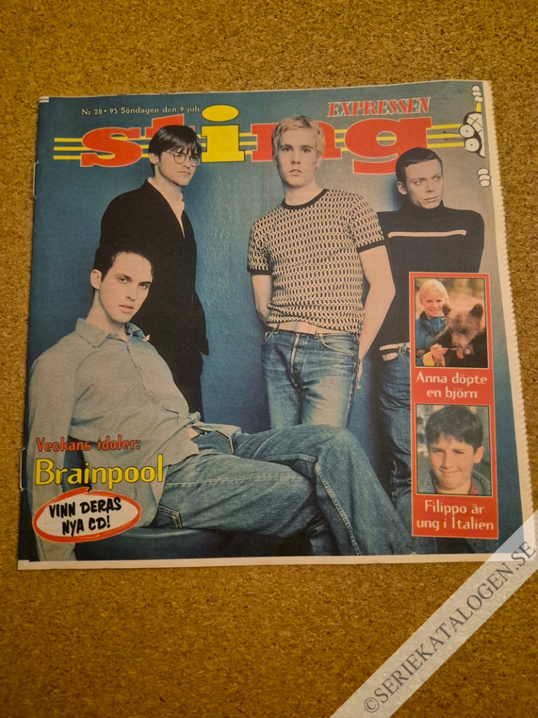 Framsida på Sting-Expressen #28 (1995)