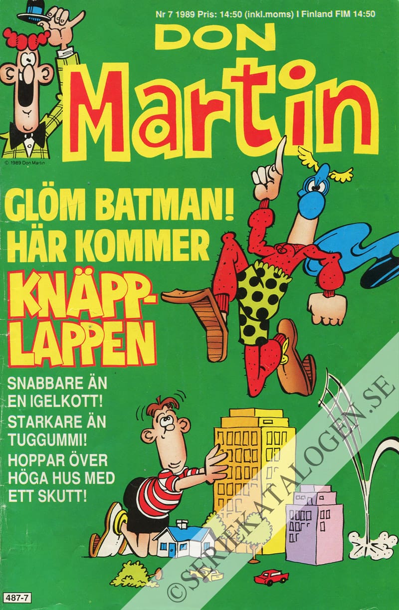 Framsida på Don Martin #7 (1989)