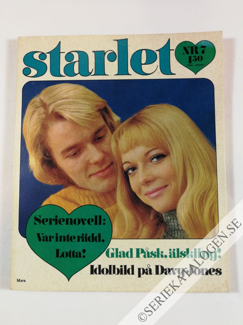 Framsida på Starlet #7 (1970)