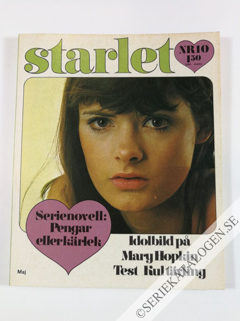 Framsida på Starlet #10 (1970)