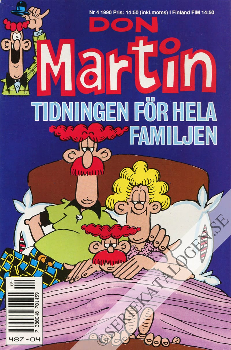 Framsida på Don Martin #4 (1990)