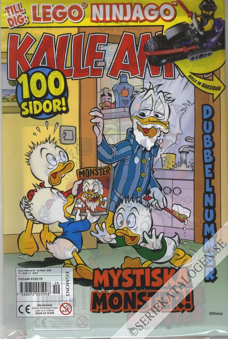 Framsida på Kalle Anka & C:o #19-20 (2018)