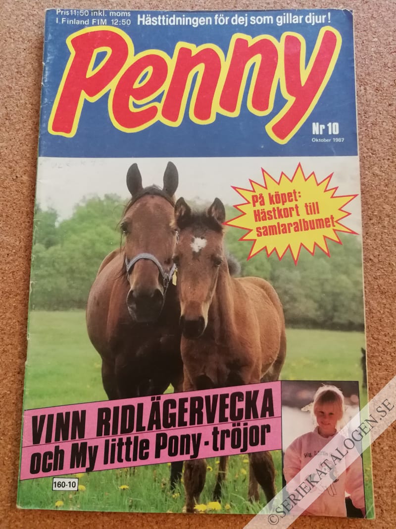 Framsida på Penny #10 (1987)