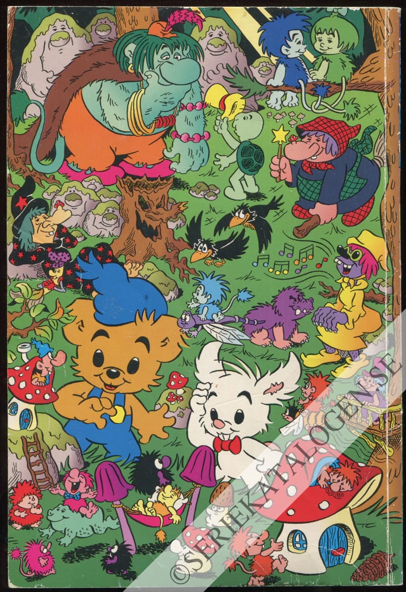 Baksida på Bland häxor och troll (2000)