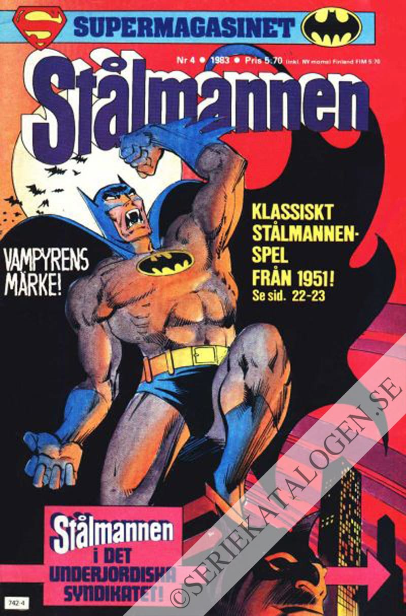 Framsida på Supermagasinet #4 (1983)
