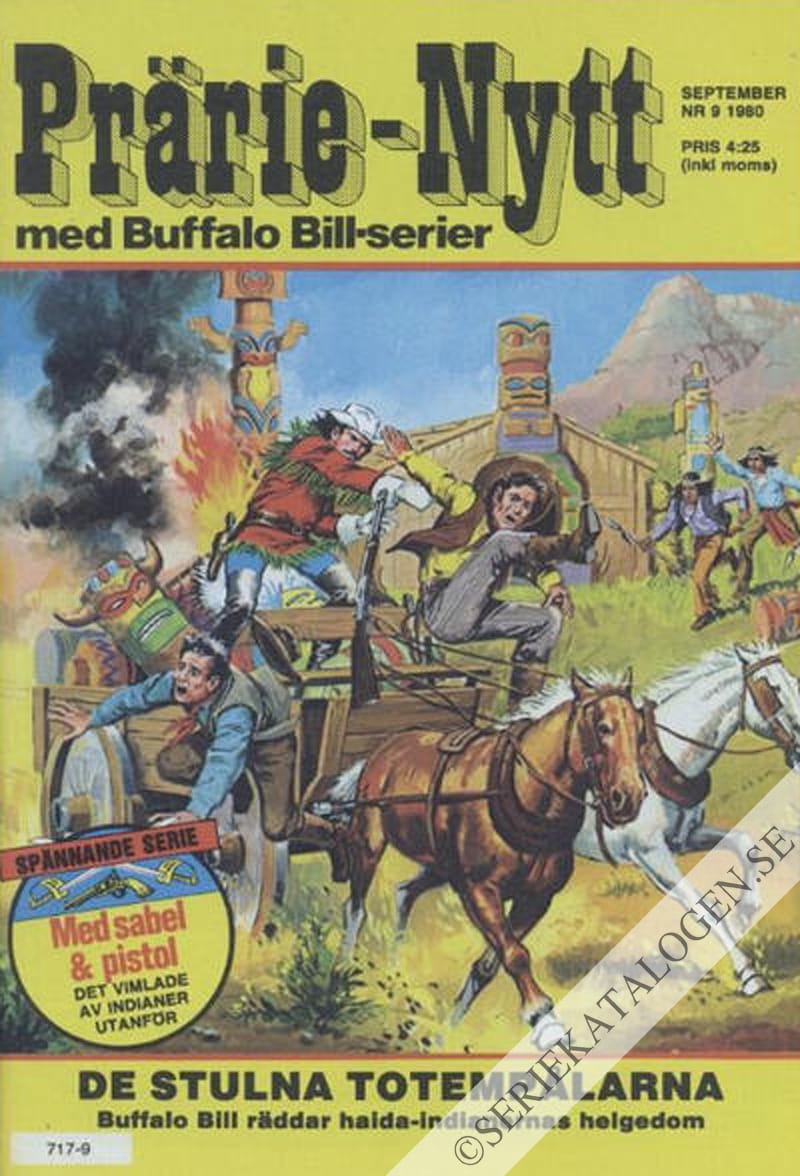 Framsida på Prärie-Nytt #9 (1980)