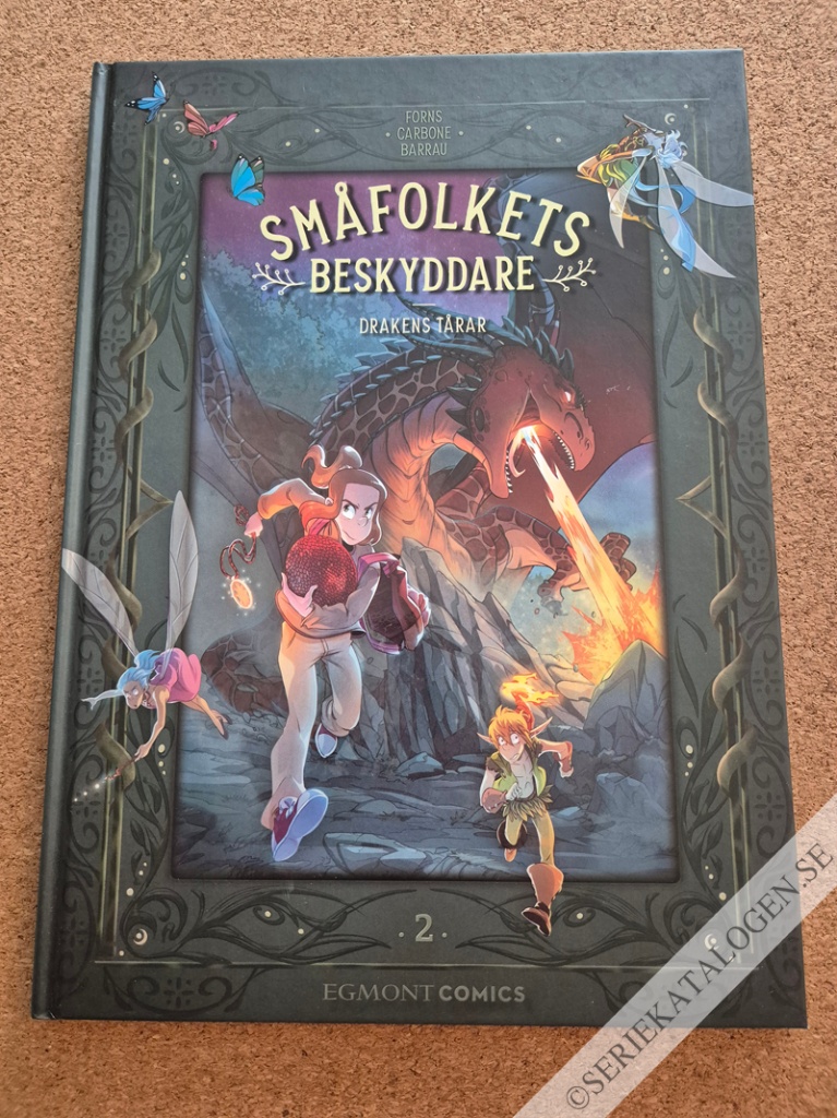 Framsida på Småfolkets beskyddare Drakens tårar (2024)