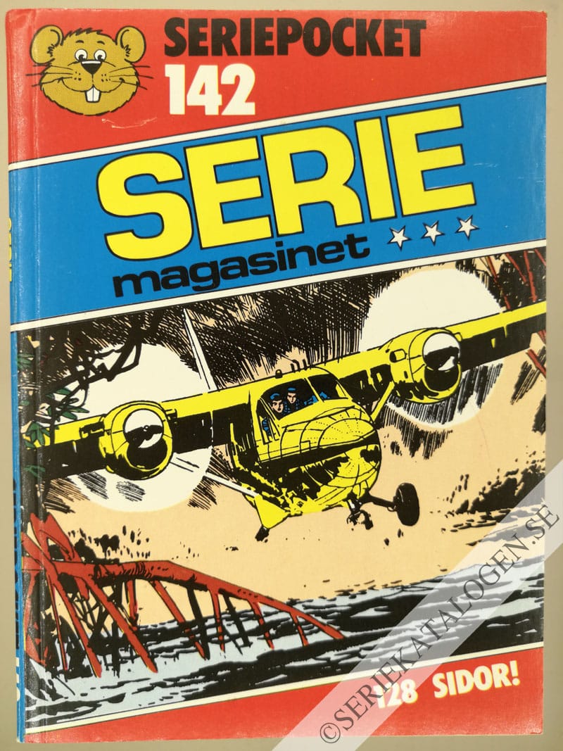 Framsida på Seriepocket #142 - Seriemagasinet (1984)