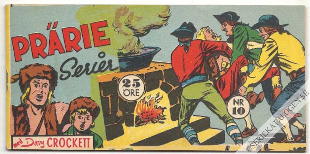 Framsida på Prärie-serier #10 (1959)