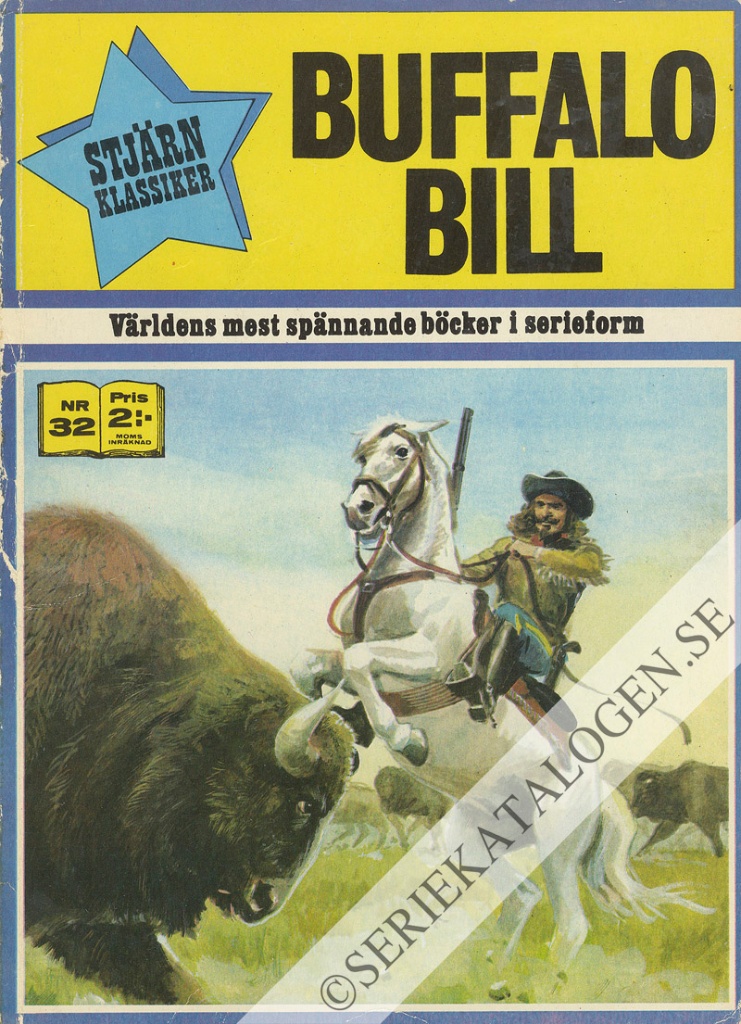 Framsida på Stjärnklassiker #32 - Buffalo Bill (1972)