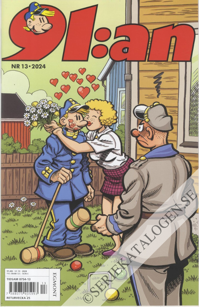 Framsida på 91:an #13 (2024)