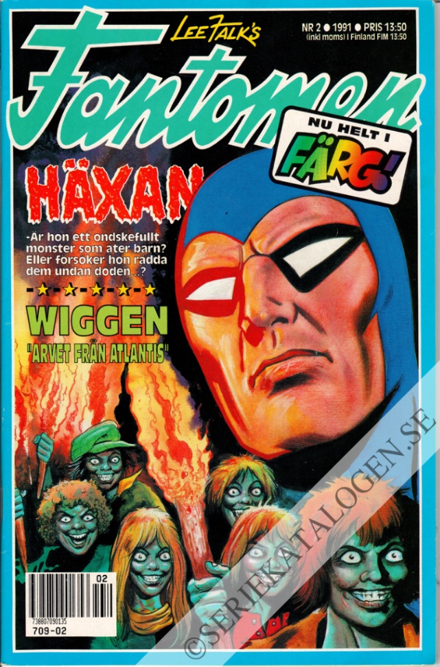 Framsida på Fantomen #2 (1991)