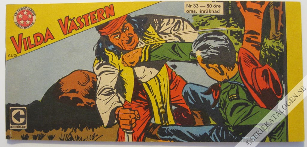 Framsida på Vilda Västern #33 (1967)