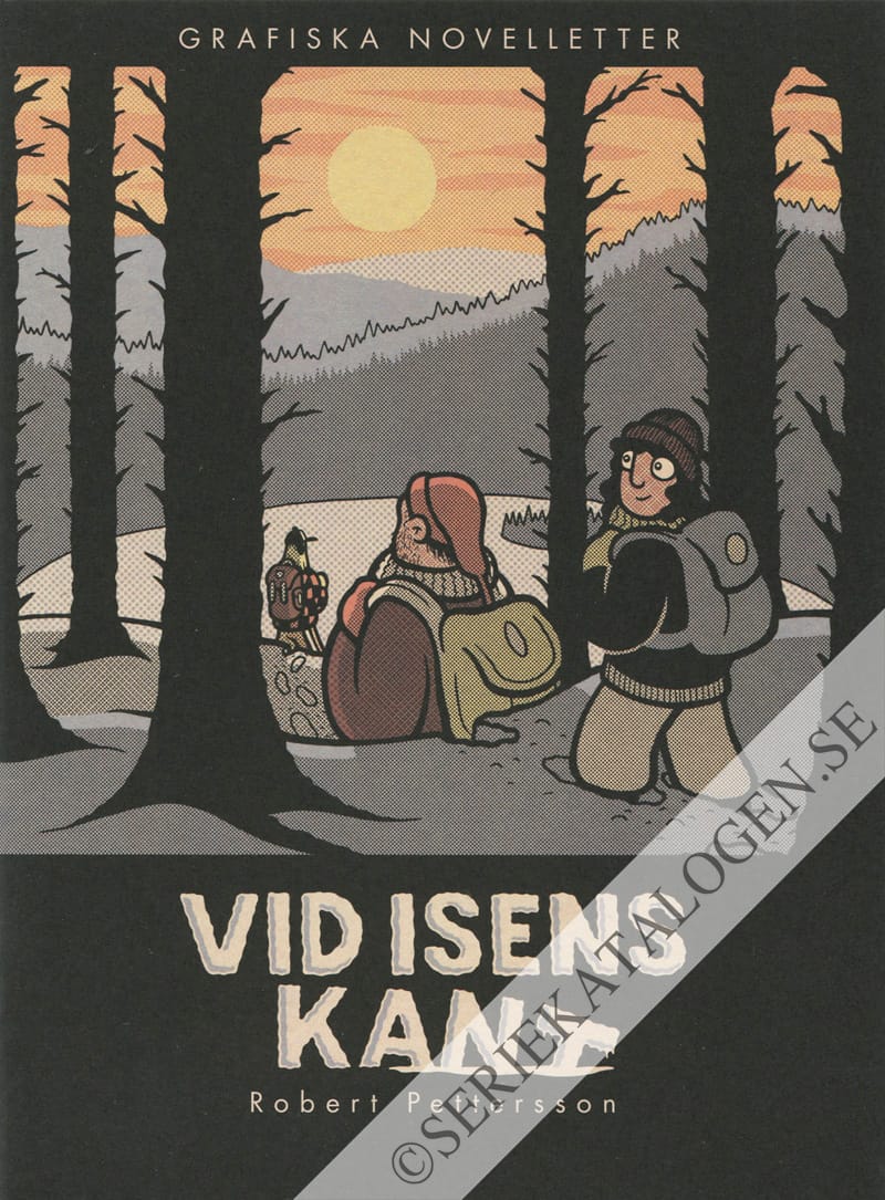 Framsida på Grafiska novelletter Vid isens kant (2012)