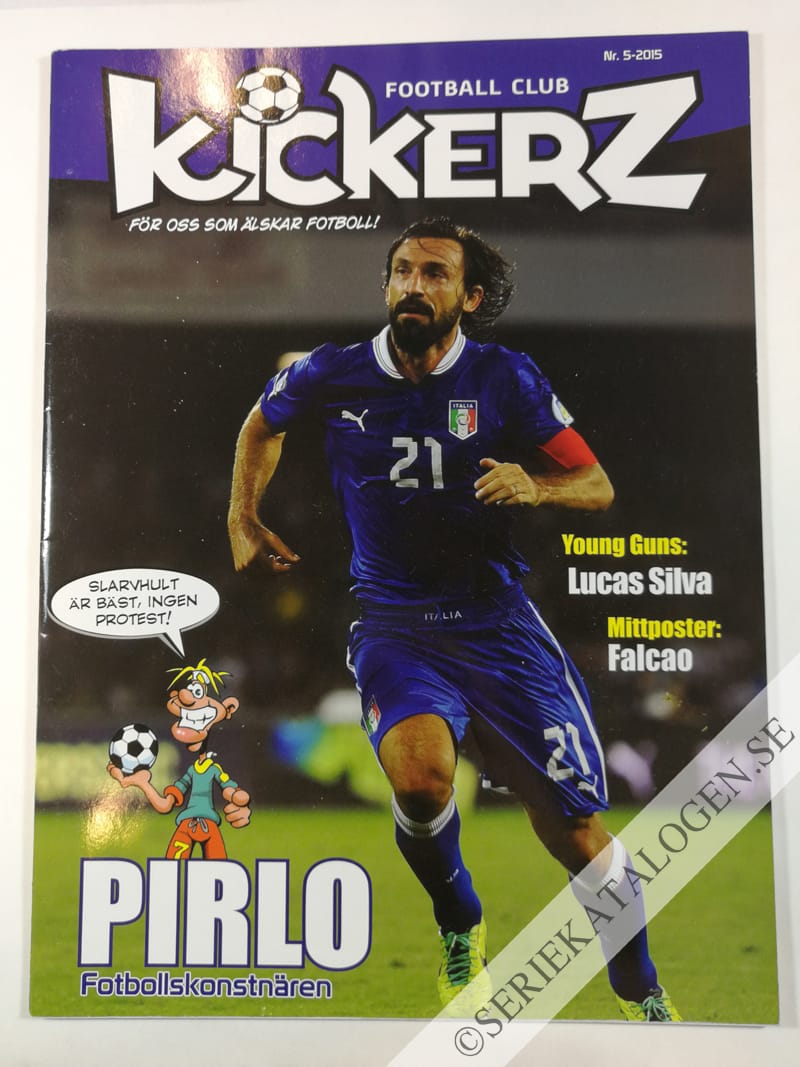Framsida på Kickerz Football Club #5 (2015)
