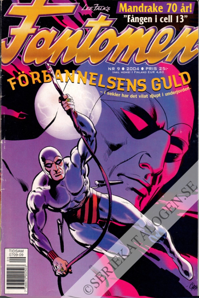 Framsida på Fantomen #9 (2004)
