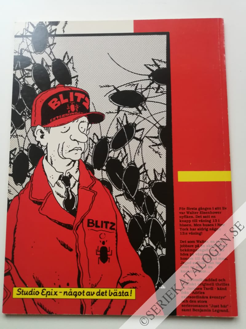 Baksida på Kackerlacksmördaren (1987)