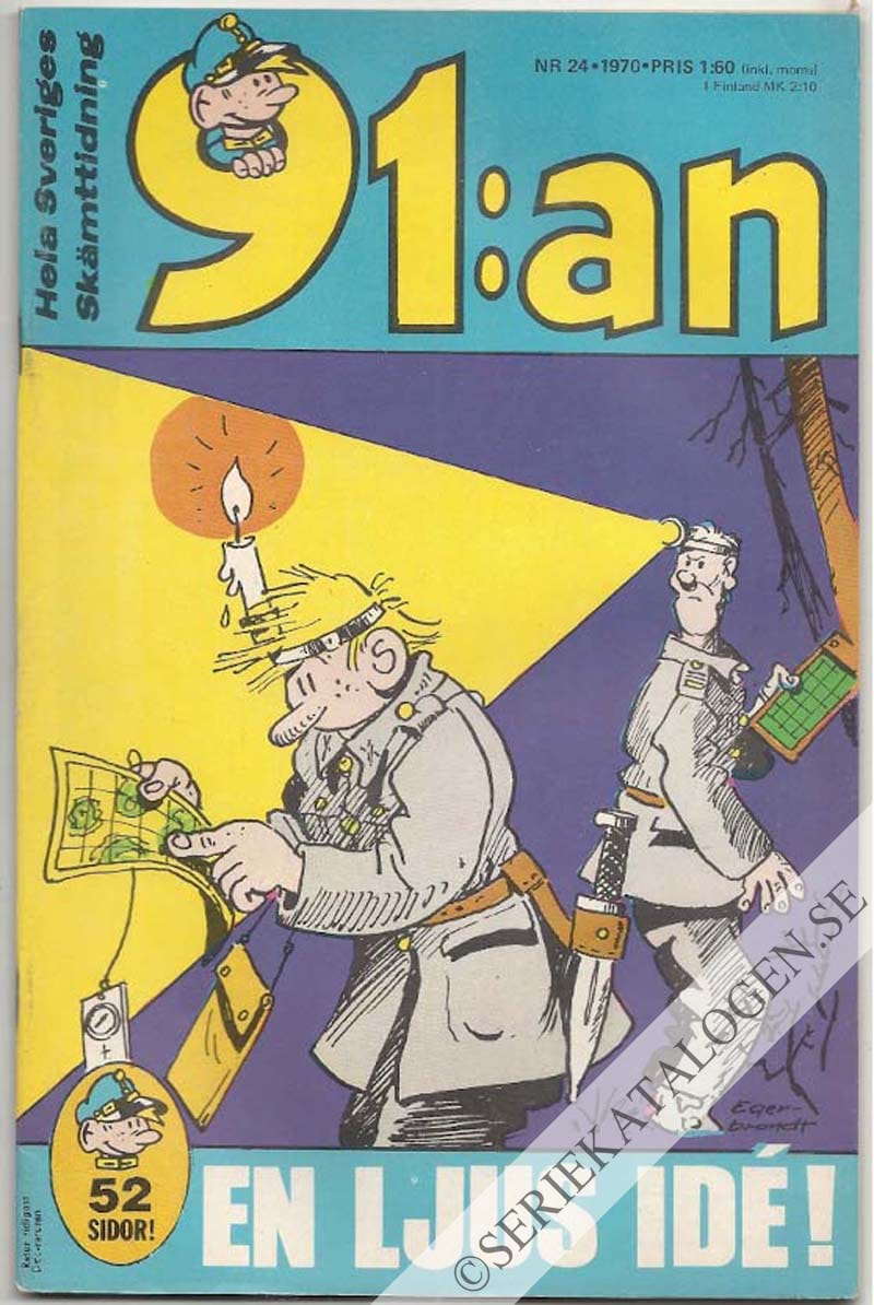 Framsida på 91:an #24 (1970)