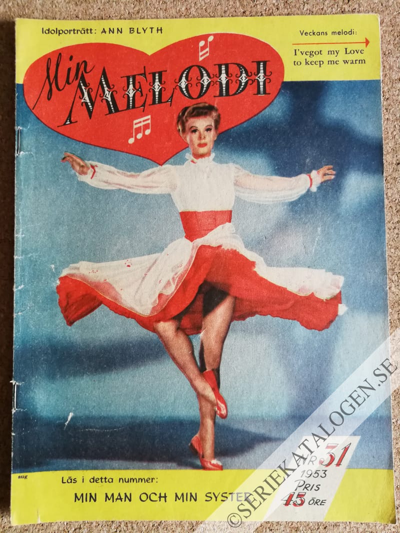 Framsida på Min melodi #31 (1953)